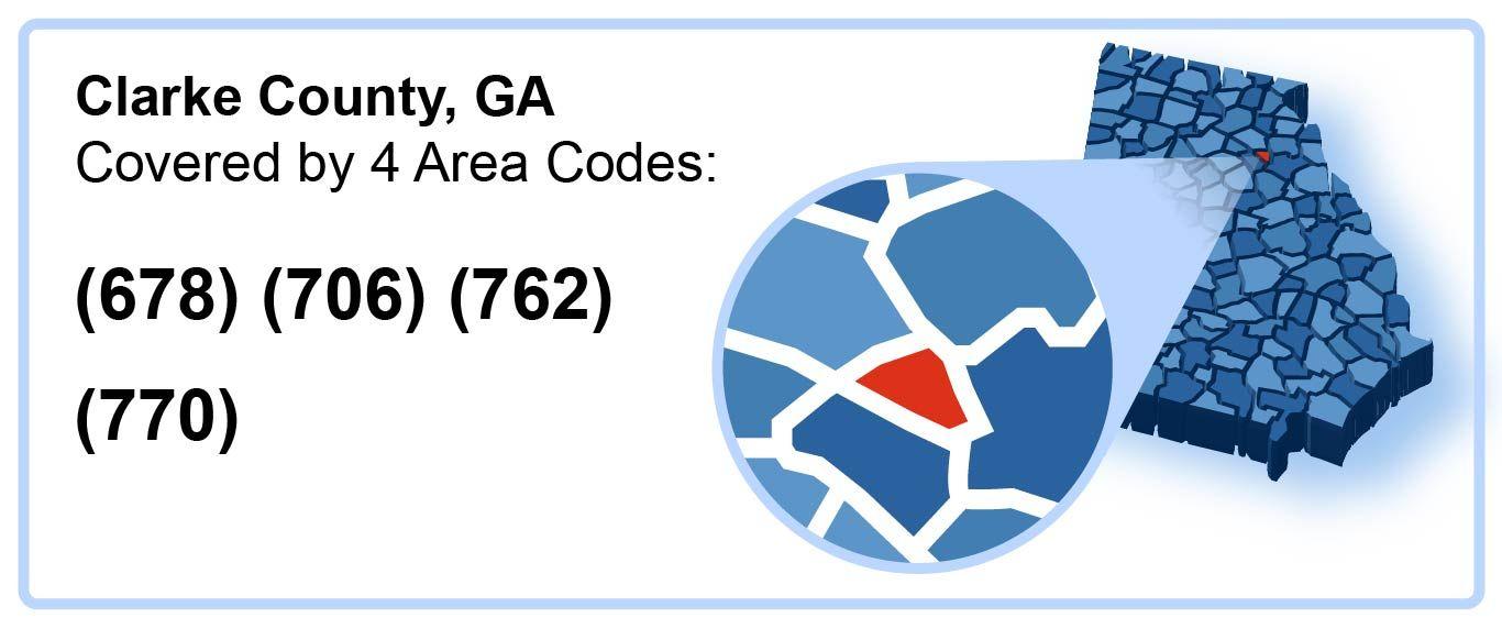 678_706_762_770_Area_Codes_in_Clarke_County_Georgia