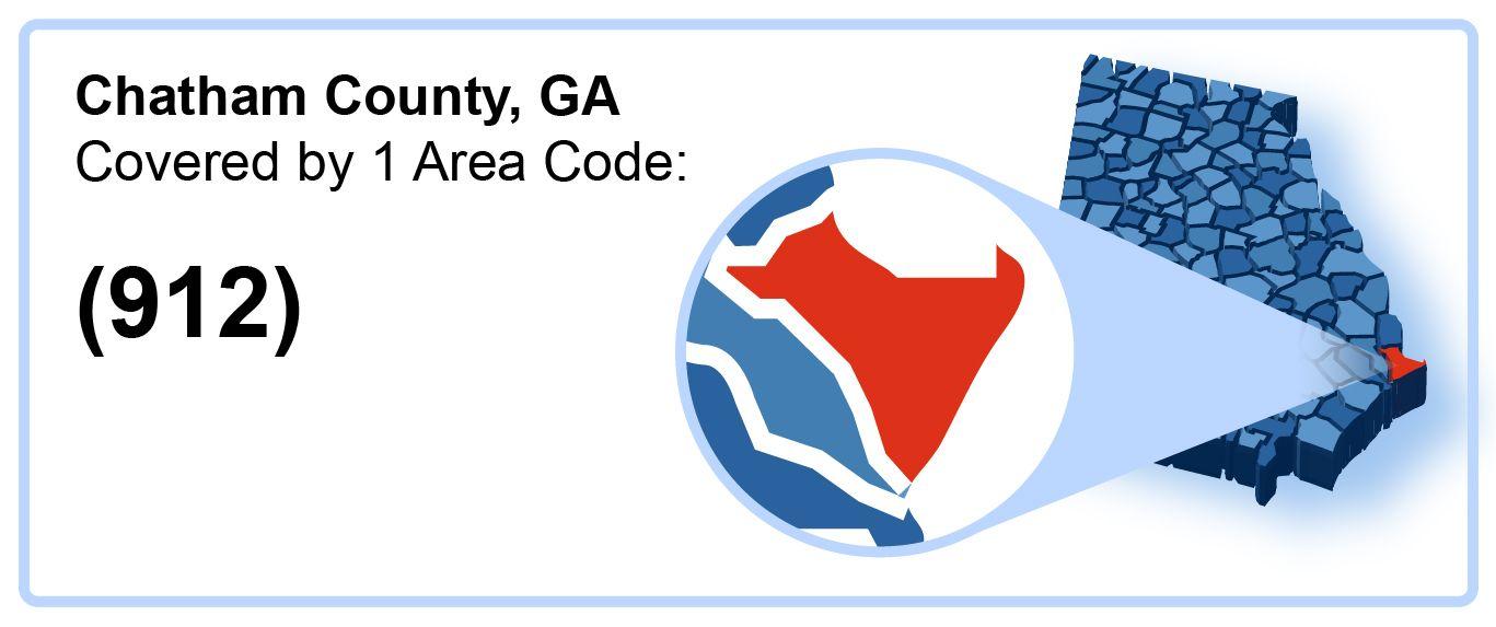 912_Area_Code_in_Chatham_County_Georgia